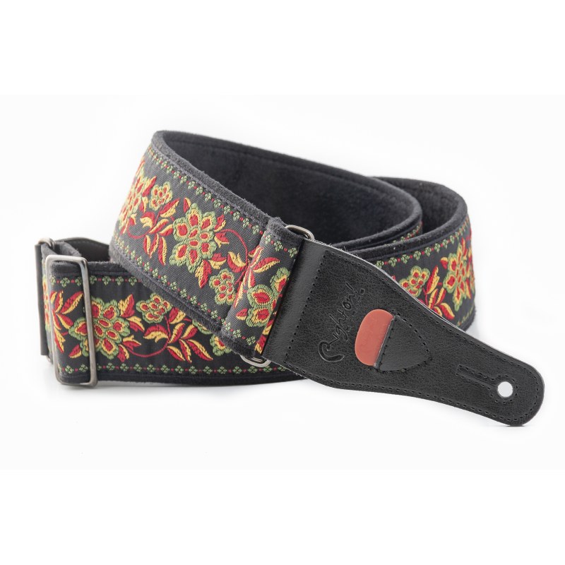 RightOn Straps Roses II Black