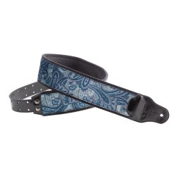 RightOn Straps T-paisley Velvet Blue