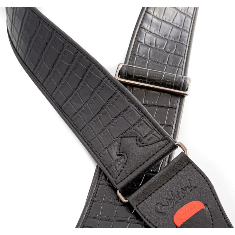 RightOn Straps Alligator Black