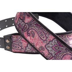 RightOn Straps T-paisley Velvet Burgundy