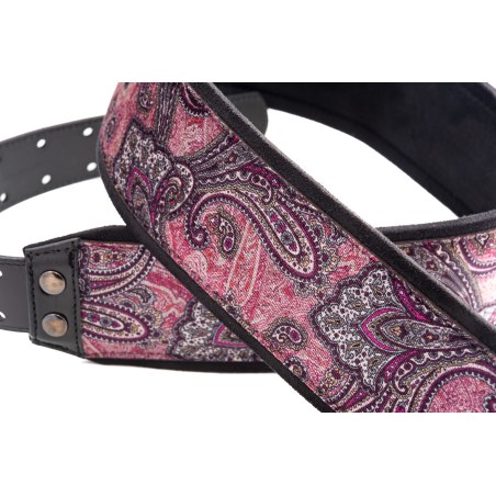 RightOn Straps T-paisley Velvet Burgundy