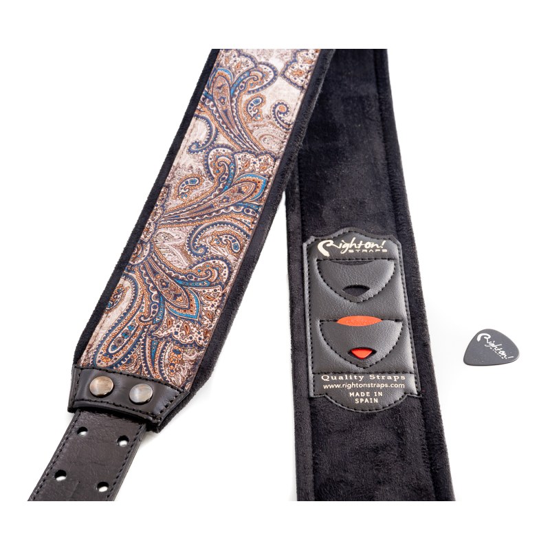 RightOn Straps J-paisley Velvet Red
