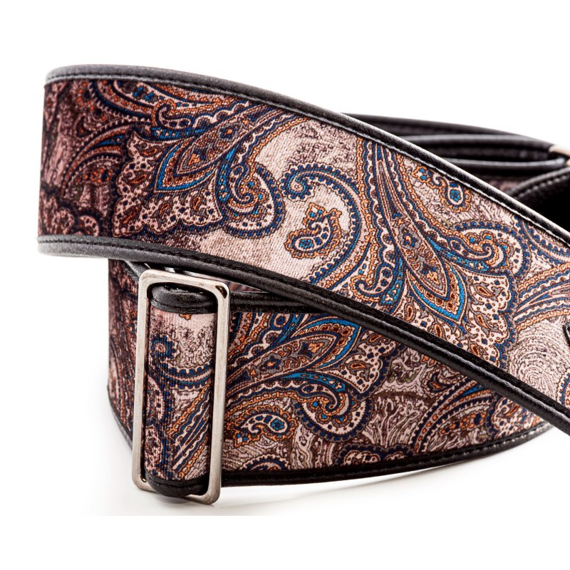RightOn Straps T-paisley Velvet Brown