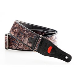 RightOn Straps T-paisley Velvet Brown