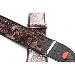 RightOn Straps T-paisley Velvet Brown