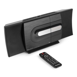 Audizio Tours Compact Stereo System Black
