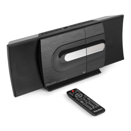 Audizio Tours Compact Stereo System Black