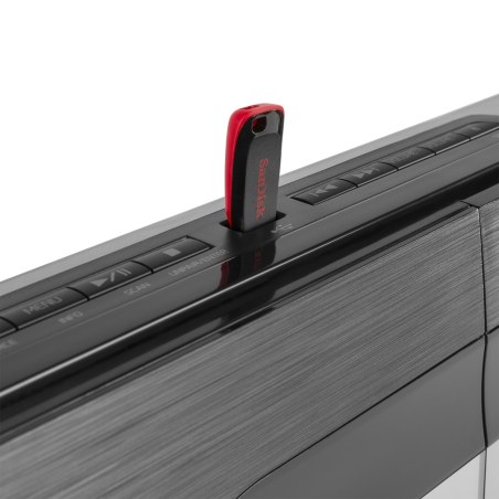 Audizio Tours Compact Stereo System Black