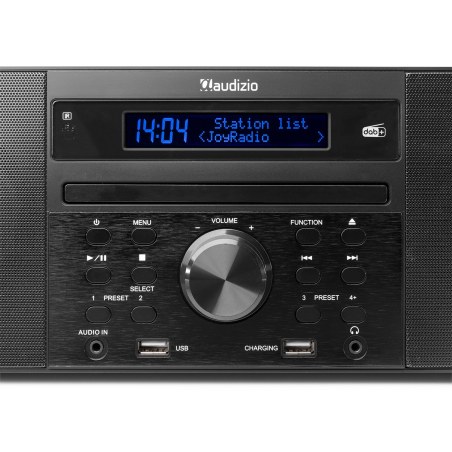 Audizio Prato Music System Stereo Dab+ Wood
