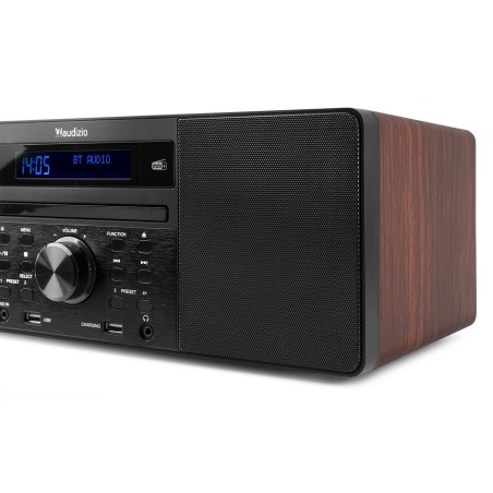 Audizio Prato Music System Stereo Dab+ Wood