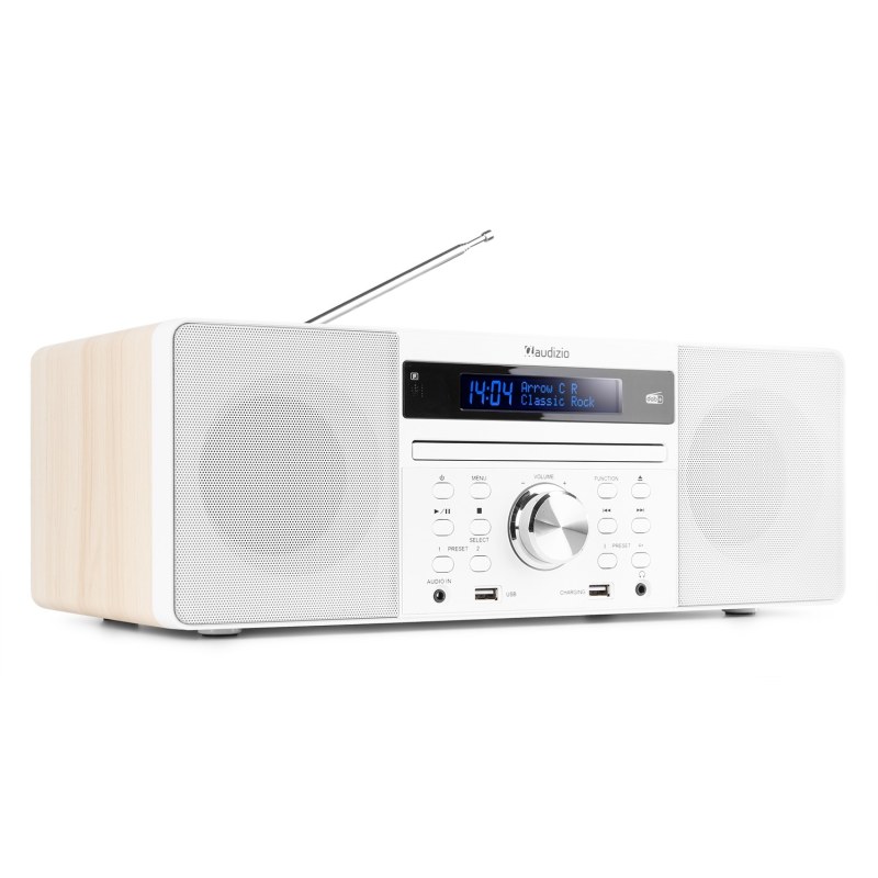 Audizio Prato Music System Dab+ White