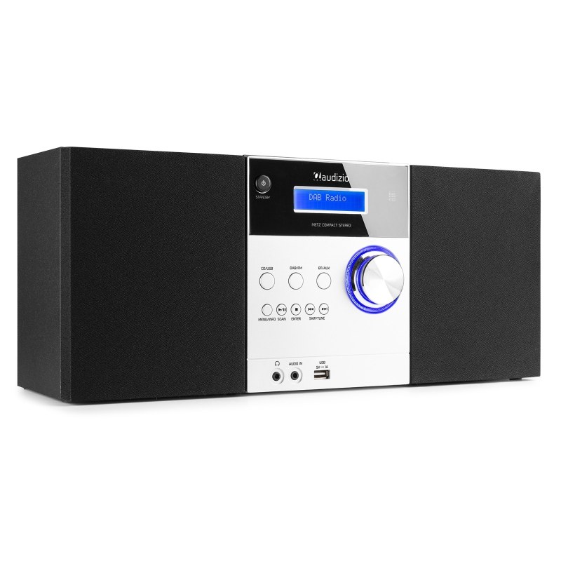 Audizio Metz Micro HiFi System Aluminium