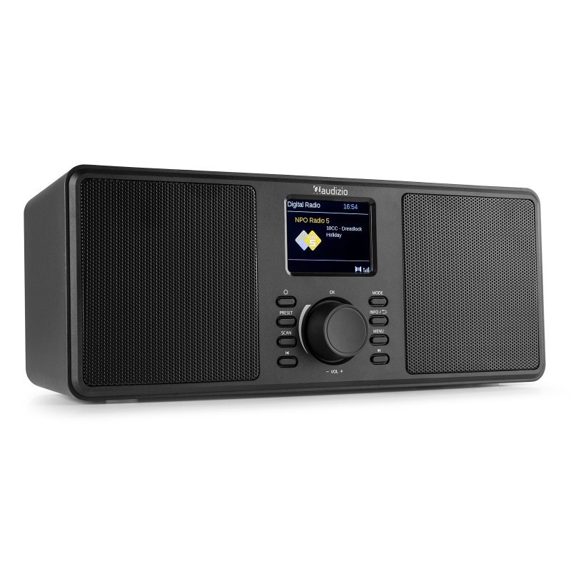 Audizio Monza Dab+ Stereo Radio Black
