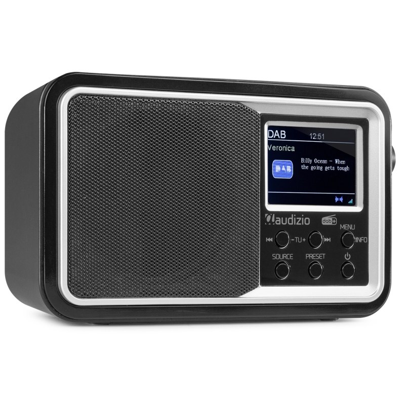 Audizio Parma Portable Dab+ FM Black