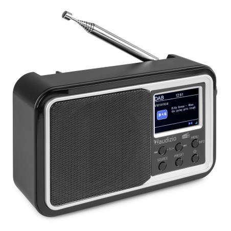 Audizio Parma Portable Dab+ FM Black