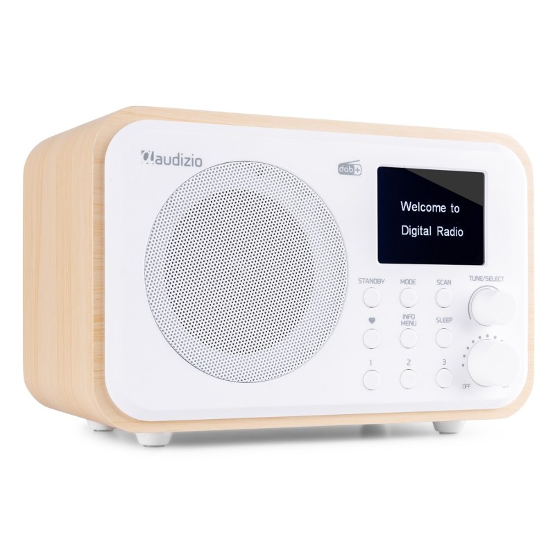 Audizio Milan Dab+ Radio FM White