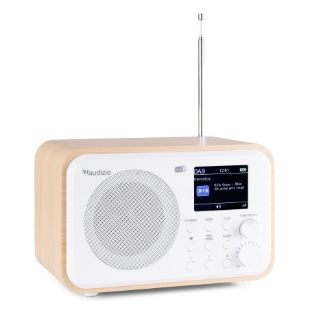 Audizio Milan Dab+ Radio FM White
