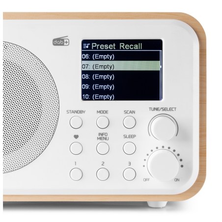 Audizio Milan Dab+ Radio FM White
