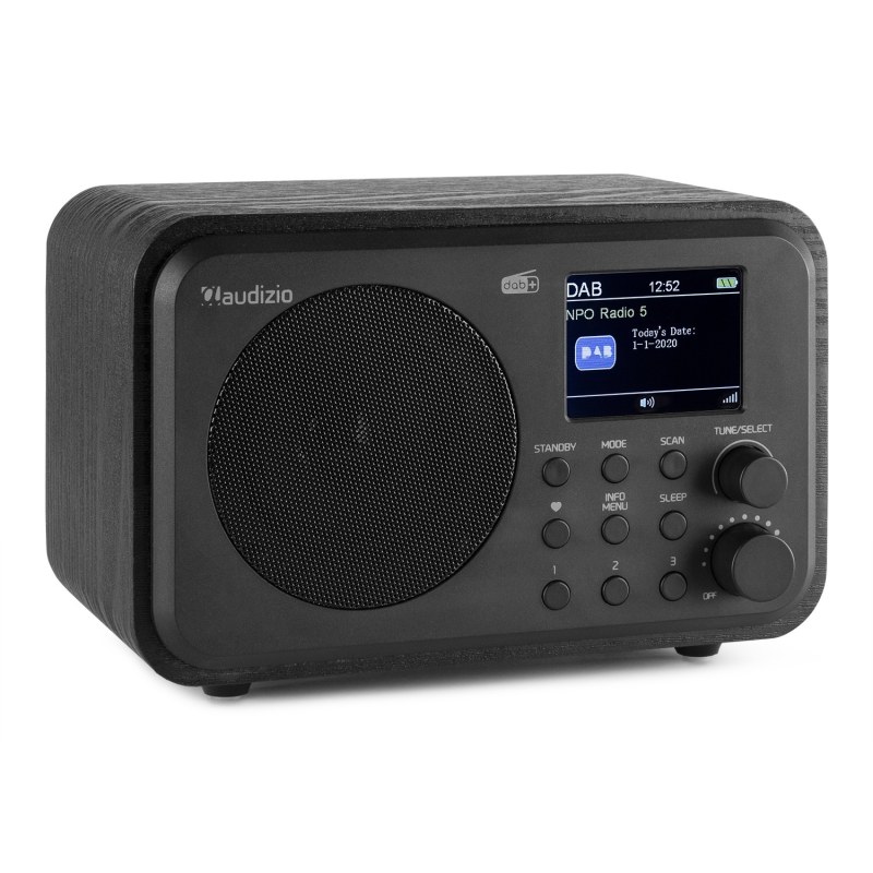 Audizio Milan Dab+ Radio FM Black