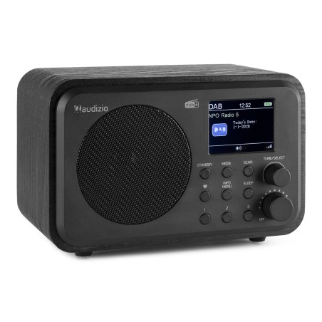 Audizio Milan Dab+ Radio FM Black
