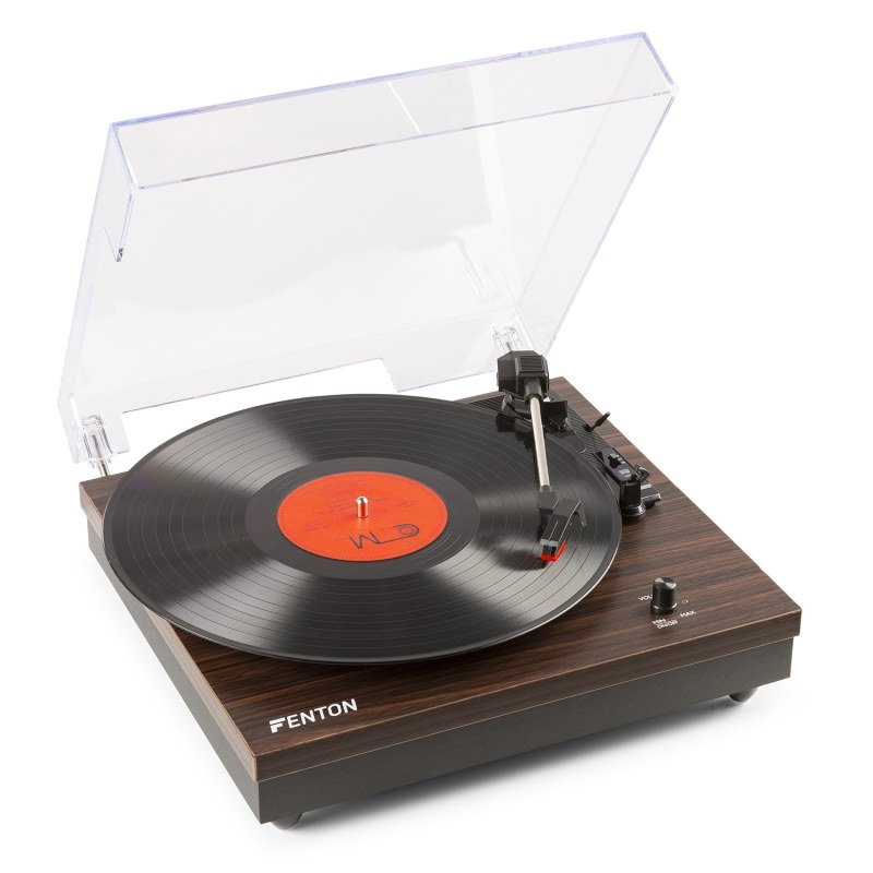 Fenton RP112D Record Player Darkwood