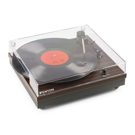 Fenton RP112D Record Player Darkwood