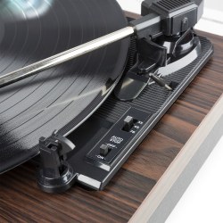Fenton RP112D Record Player Darkwood