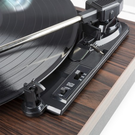 Fenton RP112D Record Player Darkwood