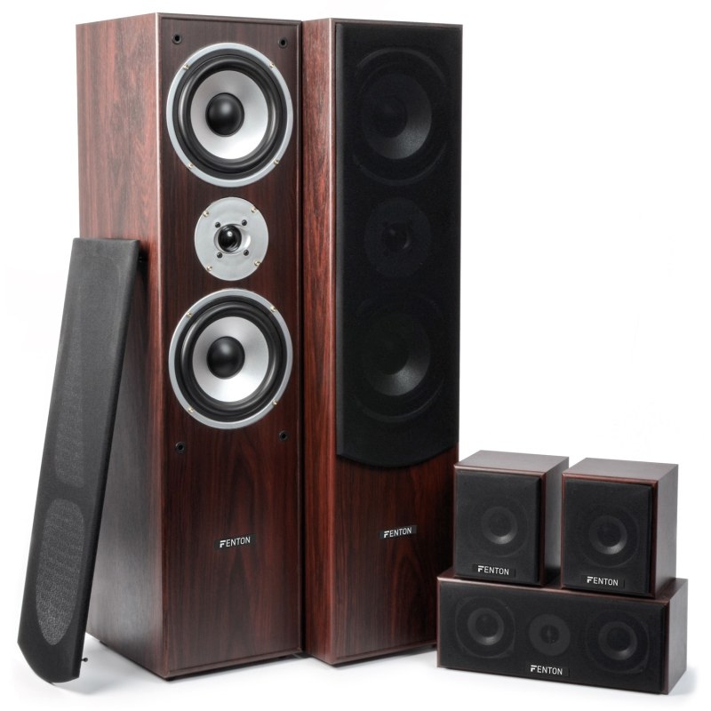 Fenton HF5W 5.0 Home Theatre System Walnut