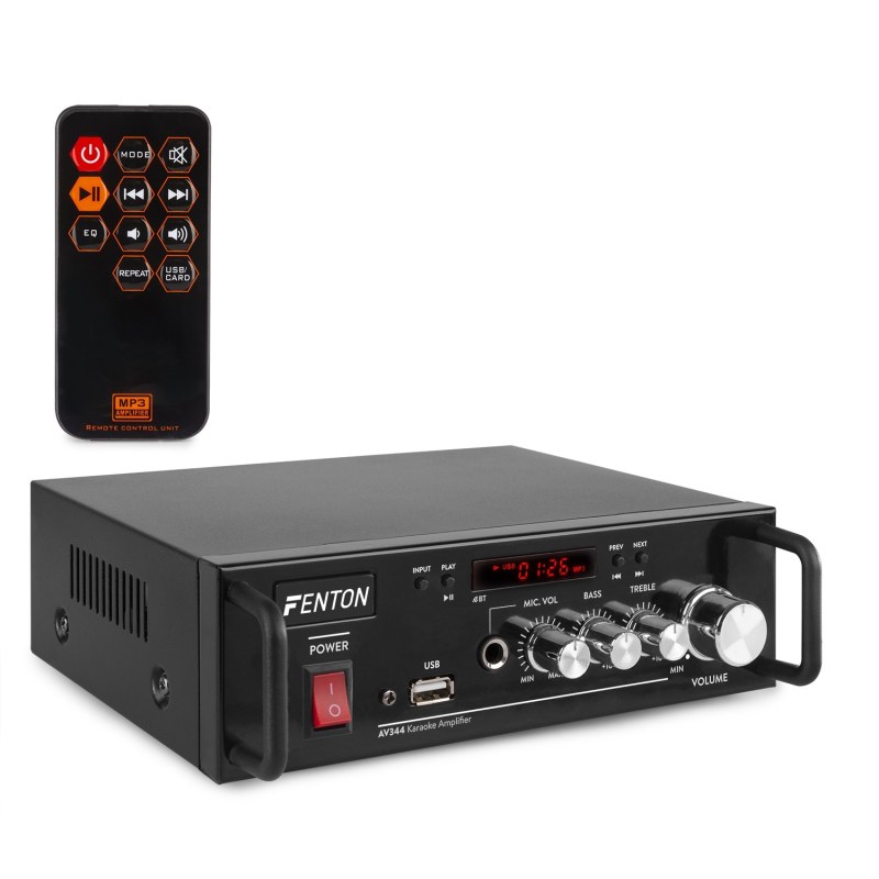 Fenton AV344 Karaoke Amplifier