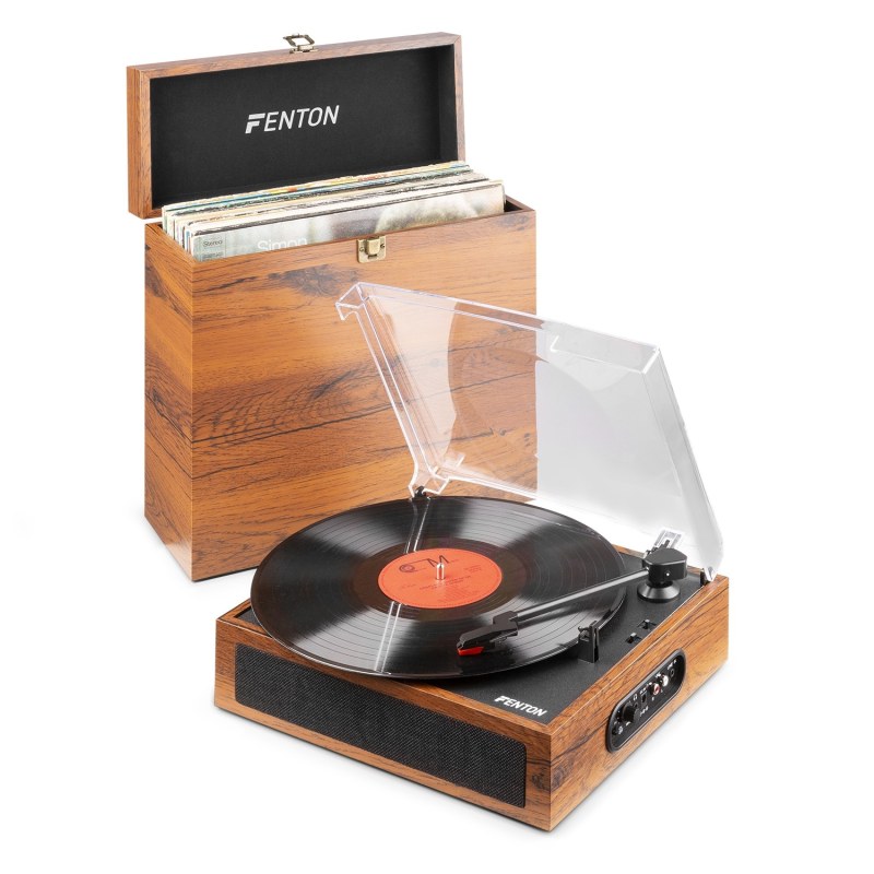 Fenton RP170L Record Player+ Case Wood