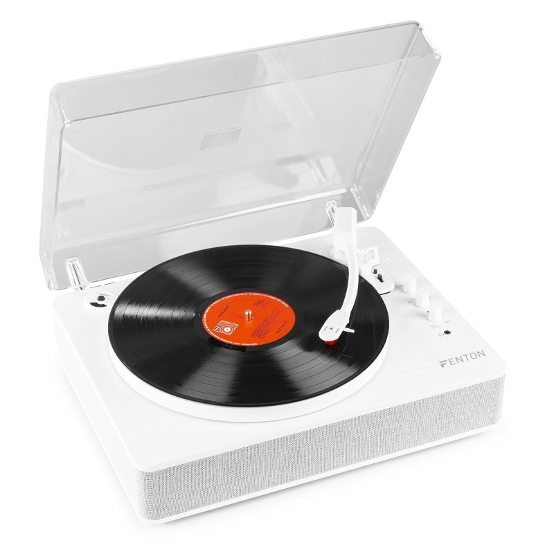Fenton RP162W Record Player White