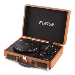 Fenton RP115F Record Player Brown