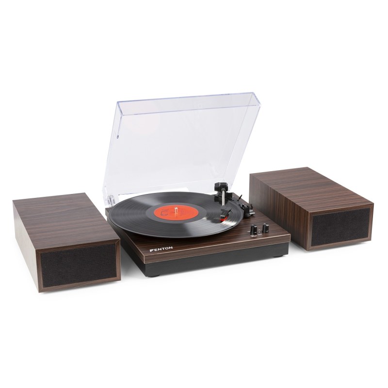 Fenton RP165D Record Player Darkwood