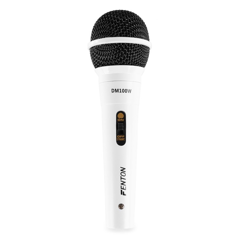 Fenton DM100 Dynamic Micro XLR White