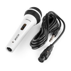 Fenton DM100 Dynamic Micro XLR White