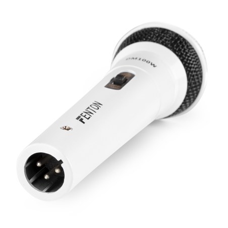 Fenton DM100 Dynamic Micro XLR White