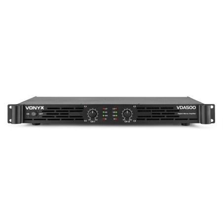 VONYX VDA500 Amplifier 2 x250w