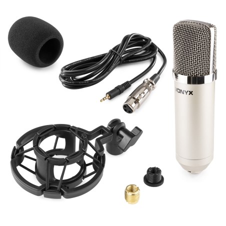 VONYX CM400 Studio Microphone Silver