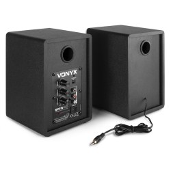 VONYX SMN40W Active Studio Monitor White