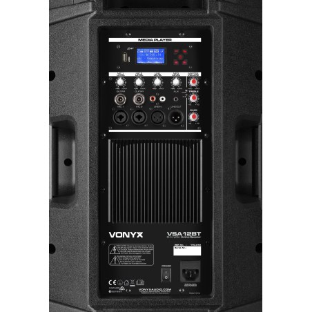 VONYX VSA12BT Bi-amp Active 800W
