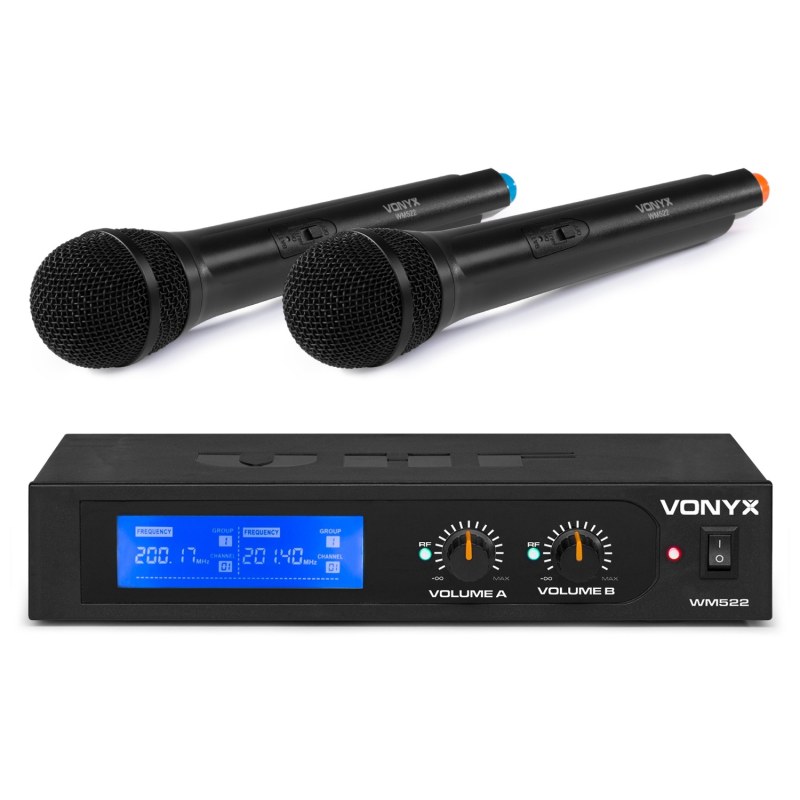 VONYX WM522 Micro VHF Display