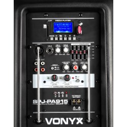 VONYX SPJ-PA915 Mobile Amp ABS
