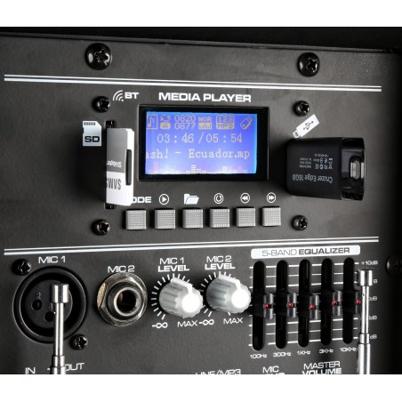 VONYX SPJ-PA915 Mobile Amp ABS