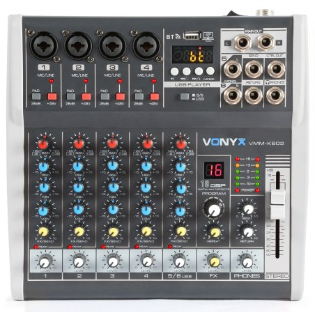 VONYX VMM-K602 Music Mixer