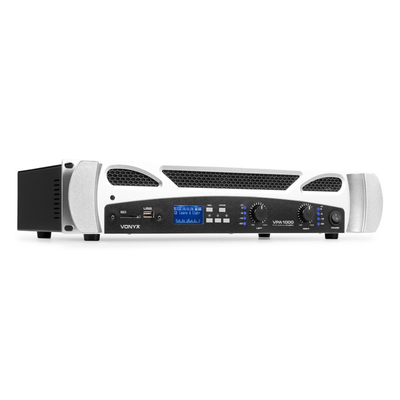 VONYX VPA1000 PA Amplifier 2x 500W