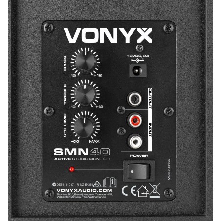 VONYX SMN40B Active Studio Monitor