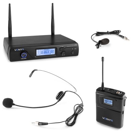 VONYX WM61B Wireless Microphone UHF
