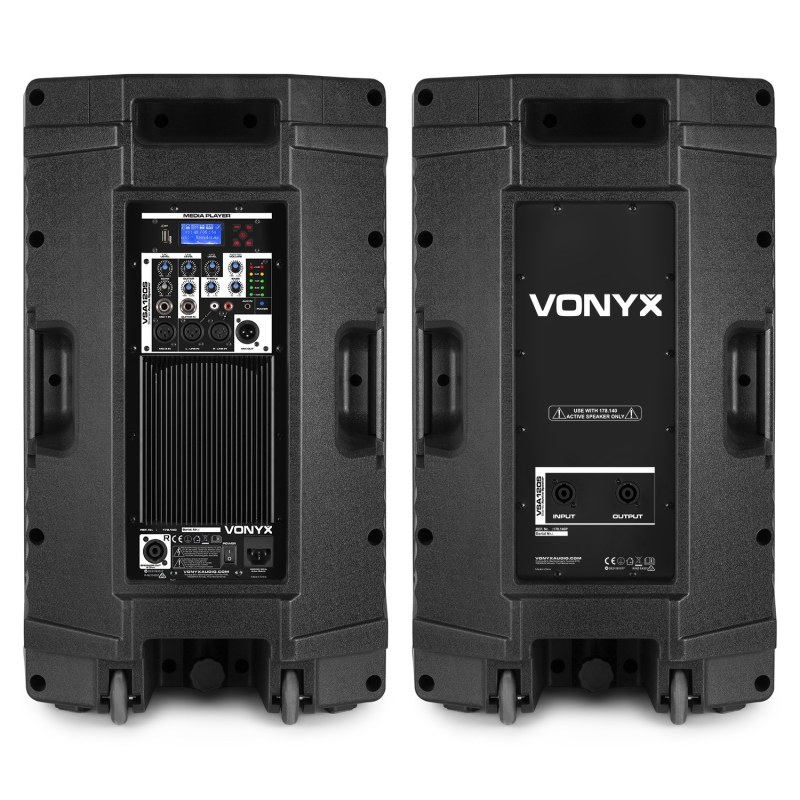 VONYX VSA120S Active Stereo Speakerset