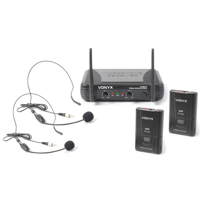 VONYX STWM712H Micro VHF Headsets